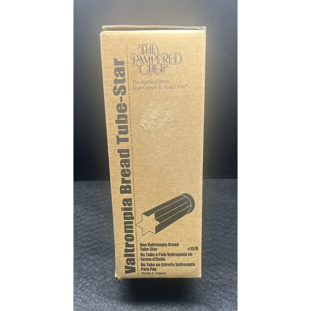THE PAMPERED CHEF‎ Valtrompia Bread Tube Star #1570 NEW IN BOX